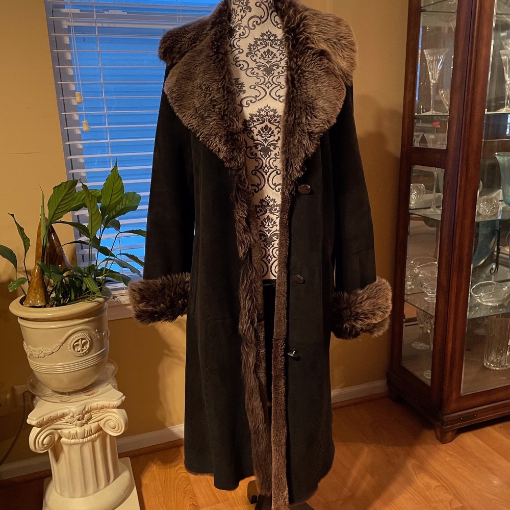 Authentic Christia Shearling for Neiman Marcus